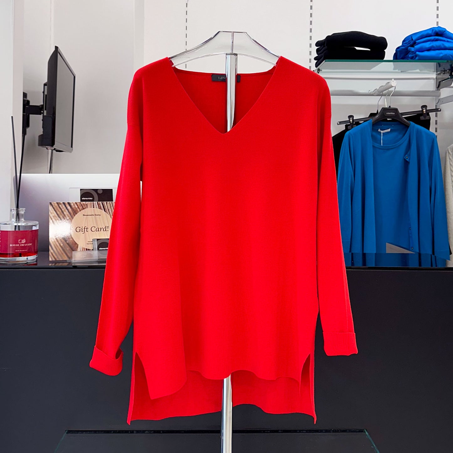 Elena Mirò maglia rossa M273Z0