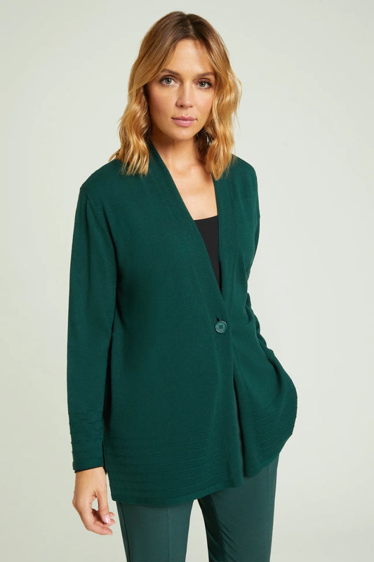 Cardigan Luisa Viola verde M982